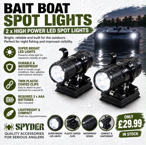 Bait boat spot lights - 2,
