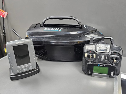 Cult scout bait boat with - boat,