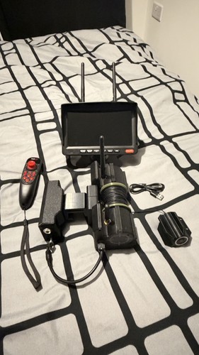 Bait boat winch camera kit - bait,